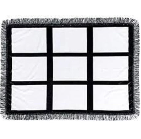 Brand New 9 panel sublimation blanket Blank