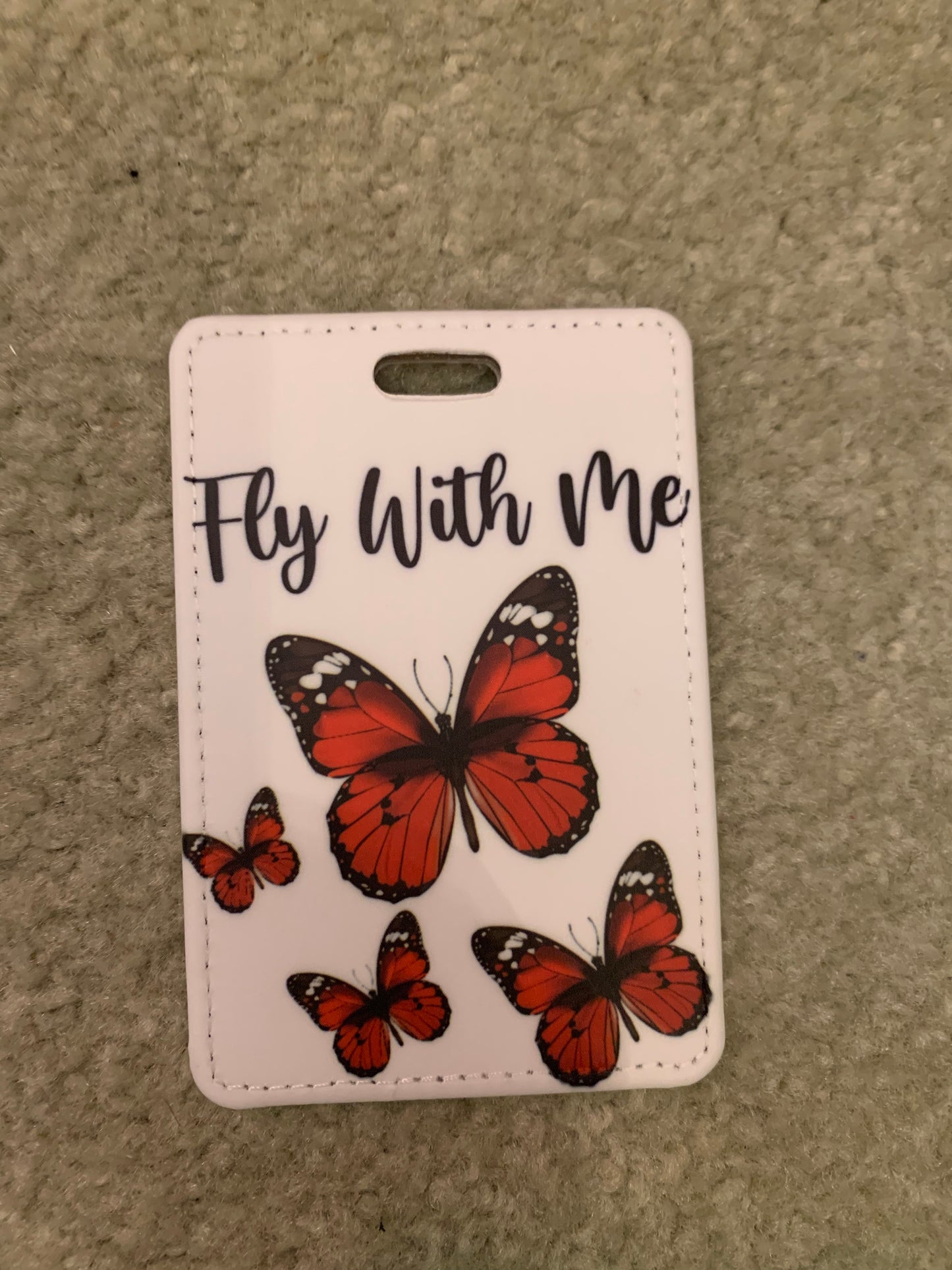Custom Unique Luggage Tag, Double Sided, Durable, Stand Out In The Crowd