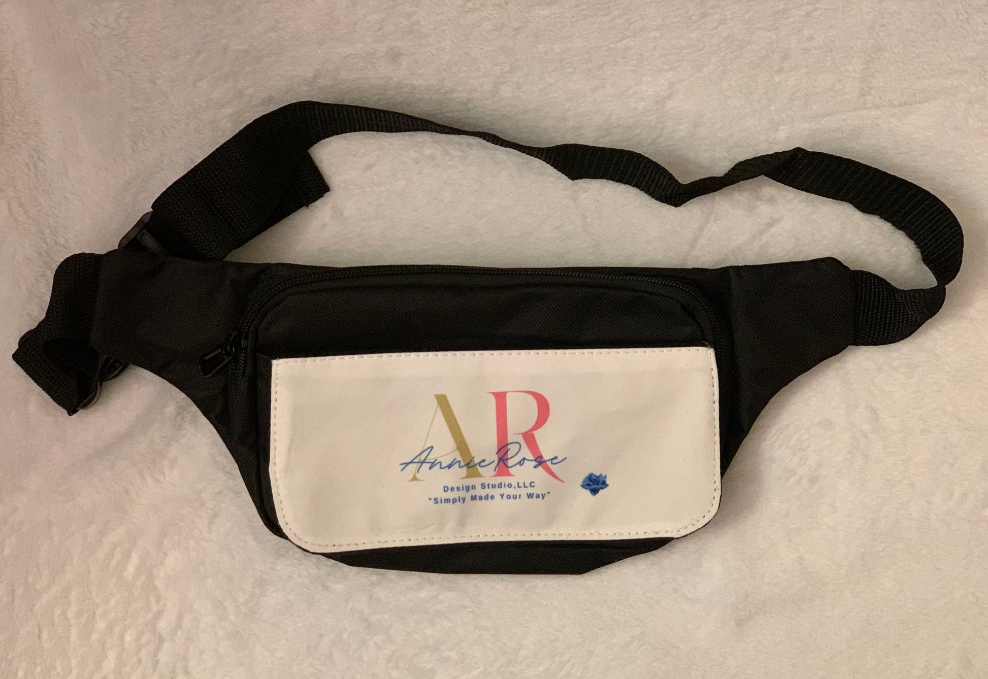 Custom Logo Fanny Pack for Wedding Planners, Plus Size Friendly